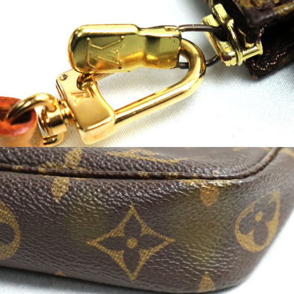 Louis Vuitton Monogram Brown Pochette Accessoires Pouch - Picture 7 of 7